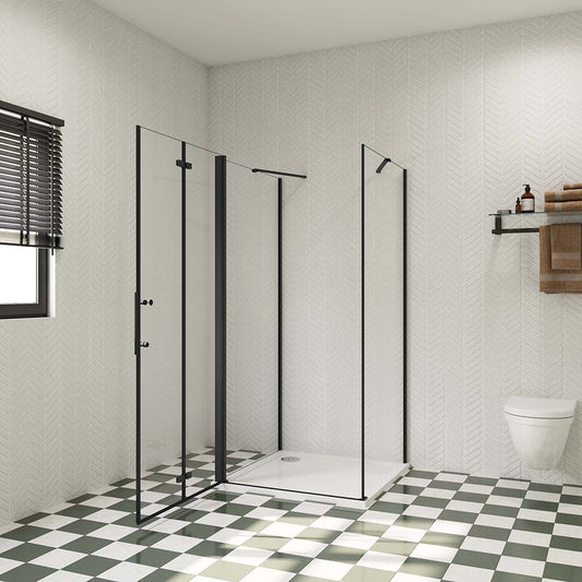 950x700 H.1950 mm U-Form Dusche Falttür badezimmer ideen