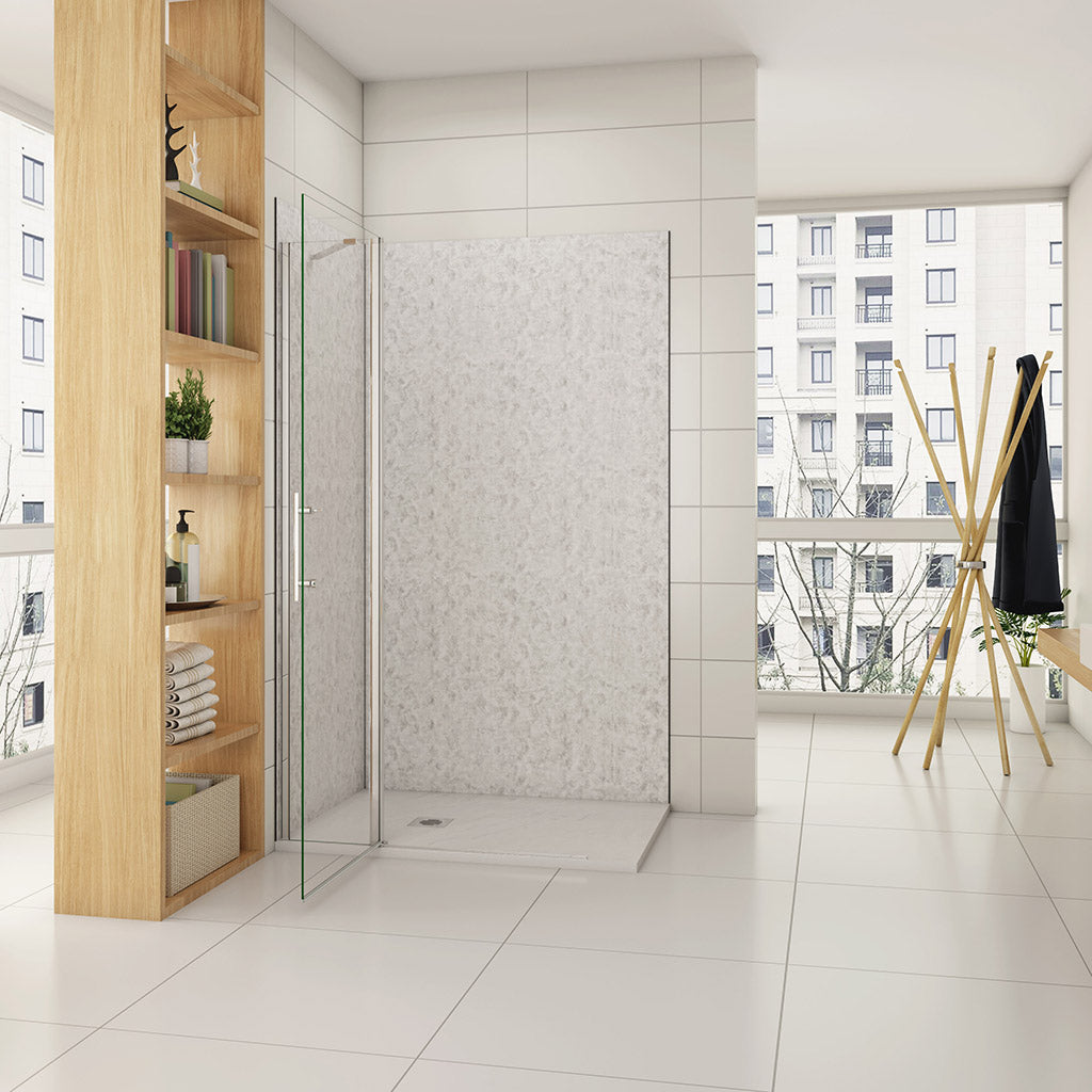 96 H.195 cm Drehtür Walk in für badezimmer