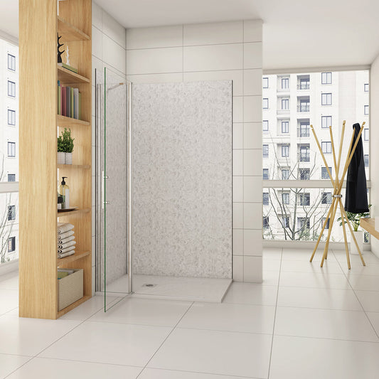 96 H.195 cm Drehtür Walk in für badezimmer