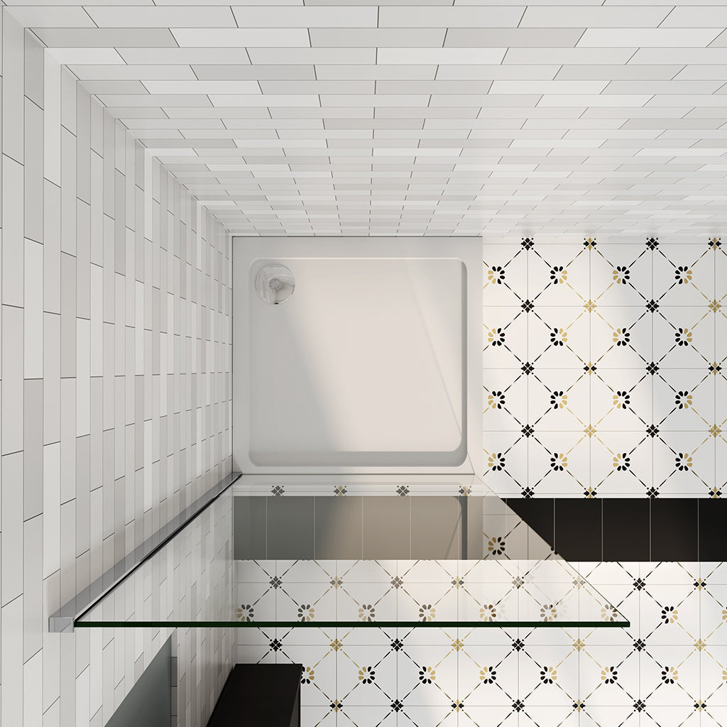 96 H.195 cm Walk in Duschwänd badezimmer ideen