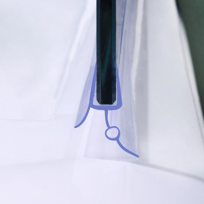 Dichtung Dichtteil Unten für Duschabtrennung Duschkabine Dusche Glas