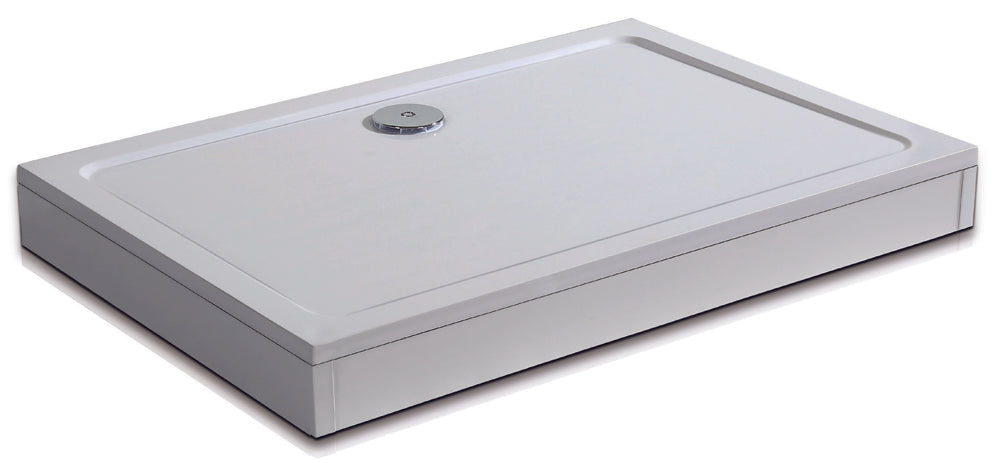 Zubehör Dusche Armatur Schürze & 8xStellfüße für 90x80cm  Duschtasse Duschwanne Bodenelemente