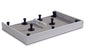 Zubehör Dusche Armatur Schürze & 9xStellfüße für 120x80cm  Duschtasse Duschwanne Bodenelemente