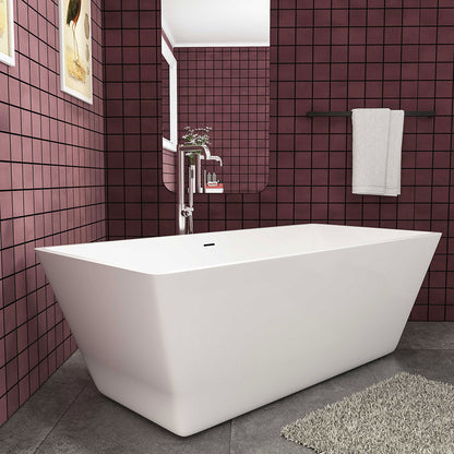 Badewanne Badewanne Rechteck Modern, weiß, Acrylbadewanne 170x80