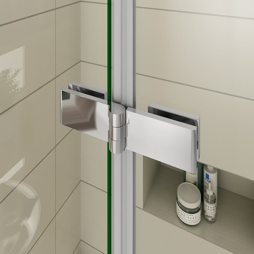 Badewannen 2 TLG Faltwand Aufsatz Duschwänd Badewannenaufsatz 110 H140 cm dusche für badezimmer