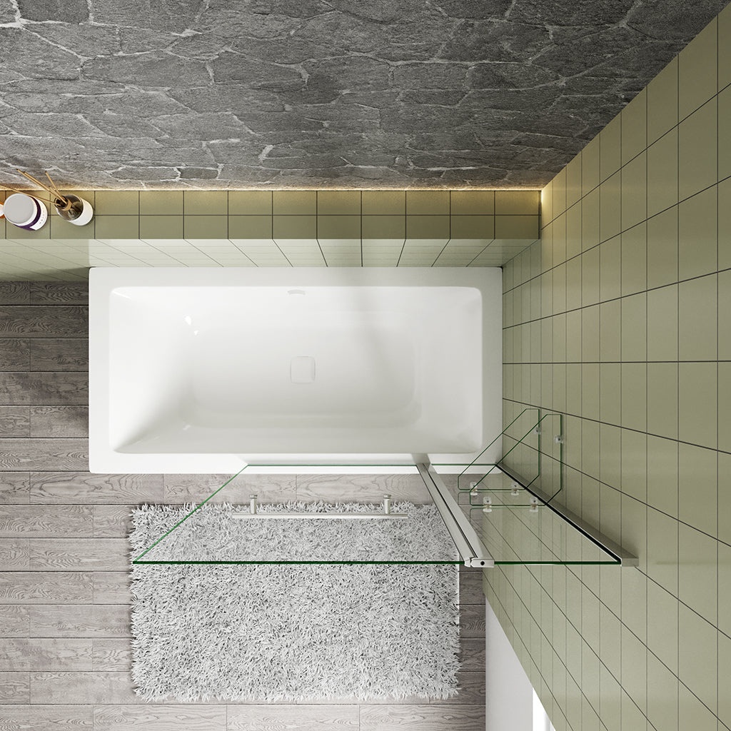 Badewannenaufsätz V2S 10HC 120 H140 cm für badezimmer