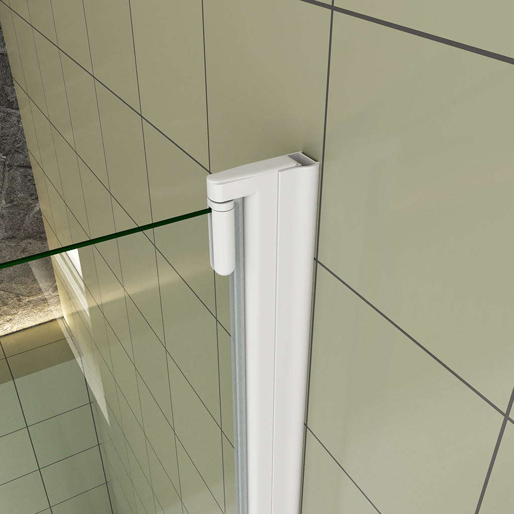 Badewannenaufsatz badewannen duschwand 75 H140 cm