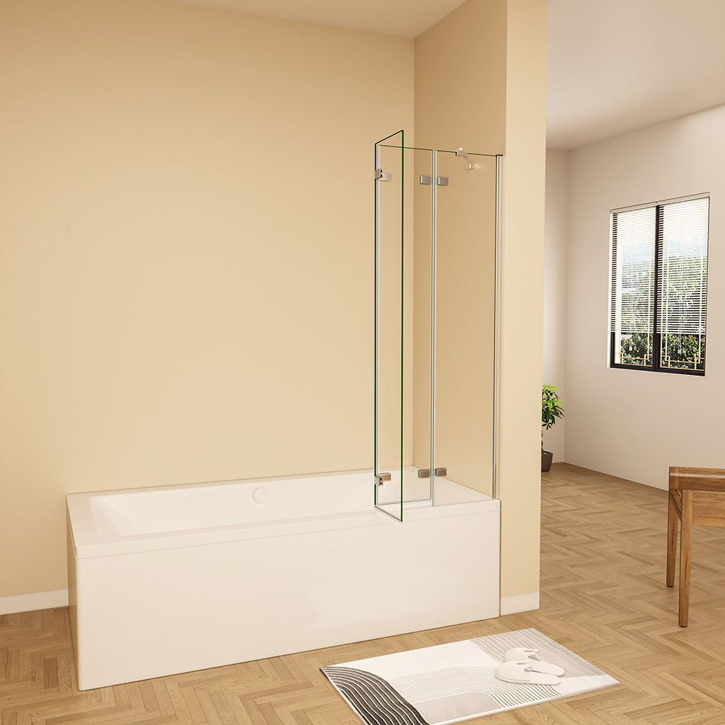 Badewannenaufsätz badewannen Duschwänd H3 10 100 H140 cm für badezimmer