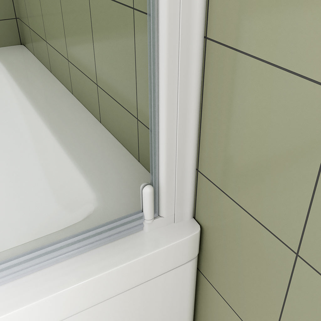 Badewannenaufsätz mattgrau 800 H1400 mm für badezimmer
