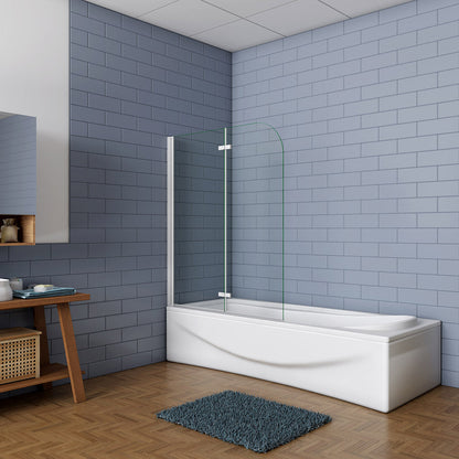 Badewannenaufsatz mattgrau 90 H140 cm badezimmer ideen