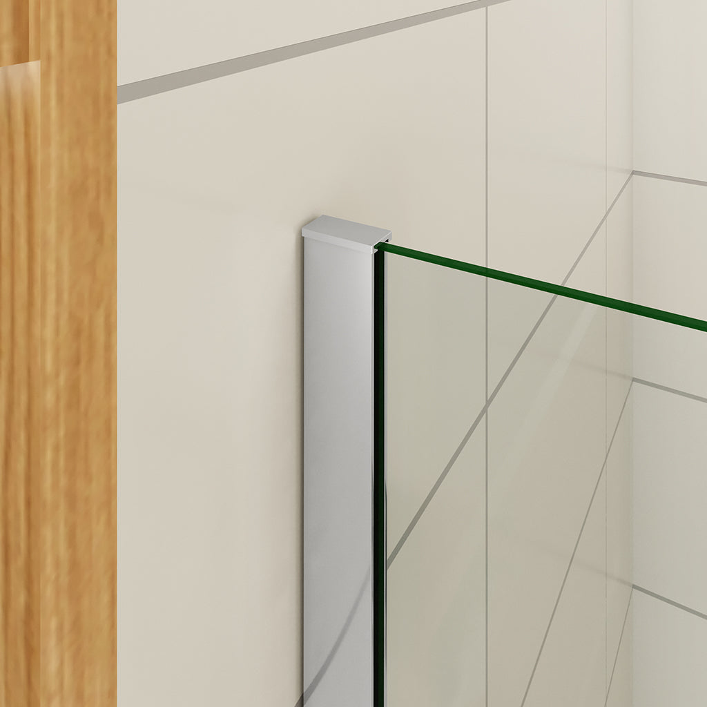 Badewannenseitenwand Festteil 80 H140 cm für badezimmer