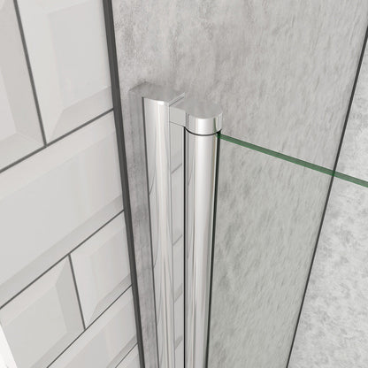 Drehtür Eckeinstieg 100x80 H197 cm badezimmer ideen