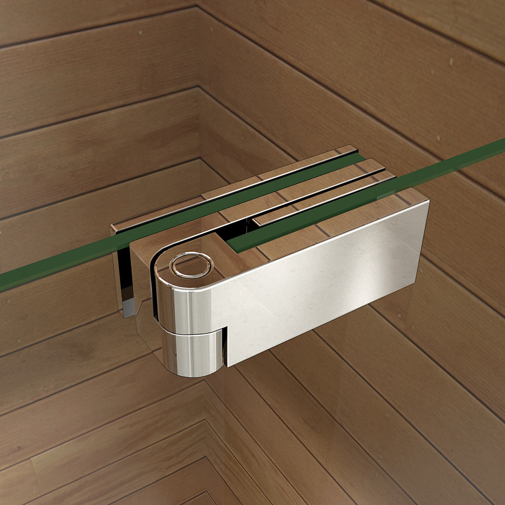 Drehtür Eckeinstieg 100x90 H195 cm Duschwanne Duschablauf für badezimmer