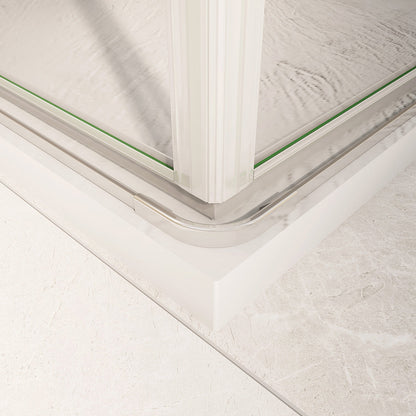 Drehtür Eckeinstieg 900x700xH.1950mm für badezimmer