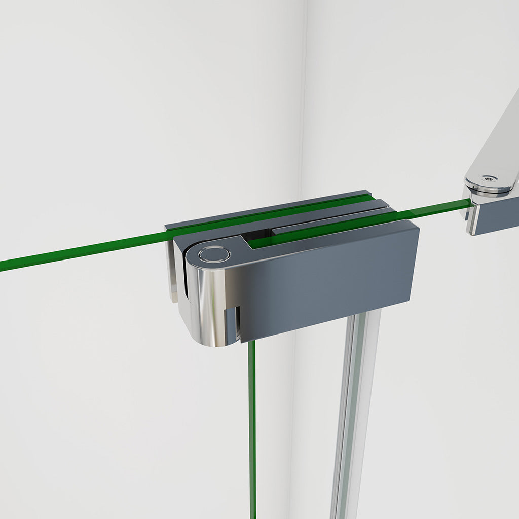 Drehtür Nische dusche 90 H195 cm für badezimmer