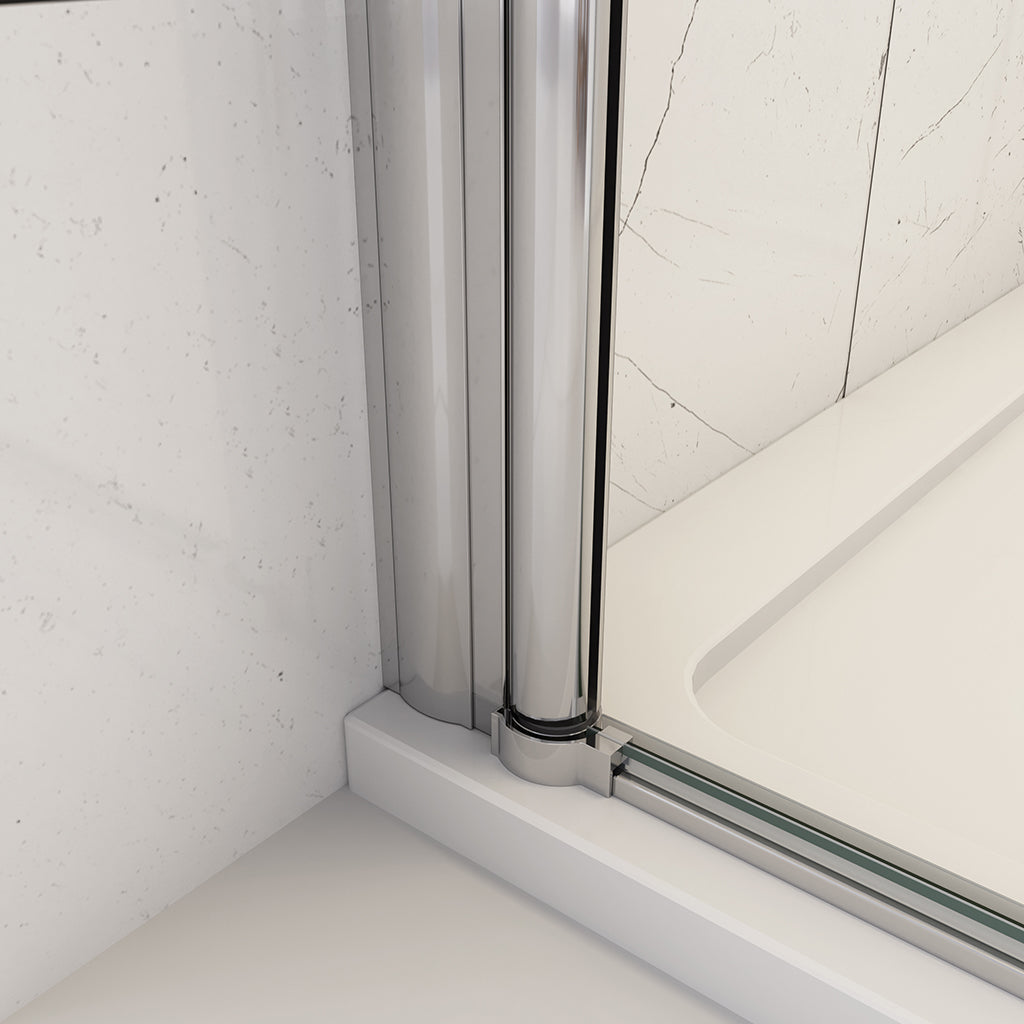 Drehtür Nischentür 1000xH.1970 Duschtasse 1000x900 mm badezimmer ideen