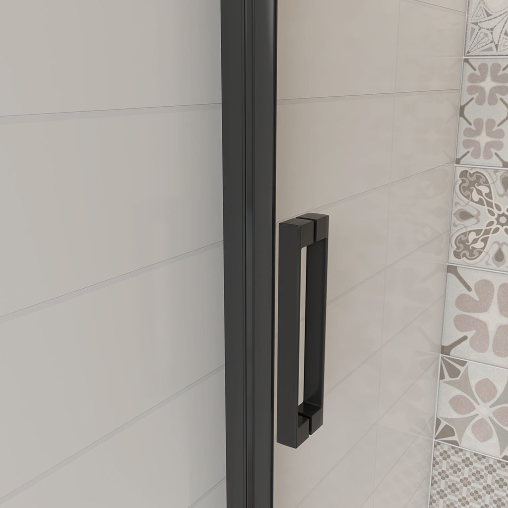 Drehtür Nischentür 1400xH.1850 Duschtasse 1400x760 mm Ablaufgarnitur badezimmer ideen