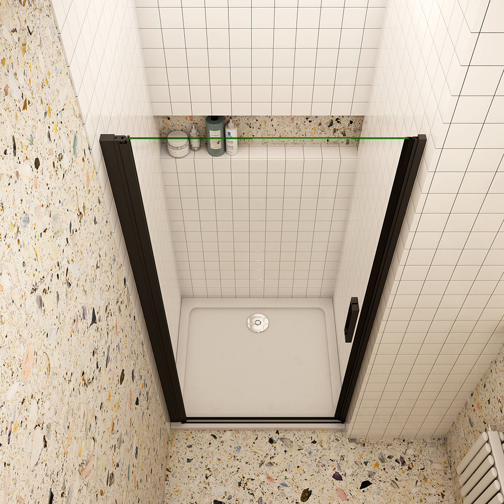 Drehtür Nischentür 90xH.200 Duschtasse 100x90 cm für badezimmer