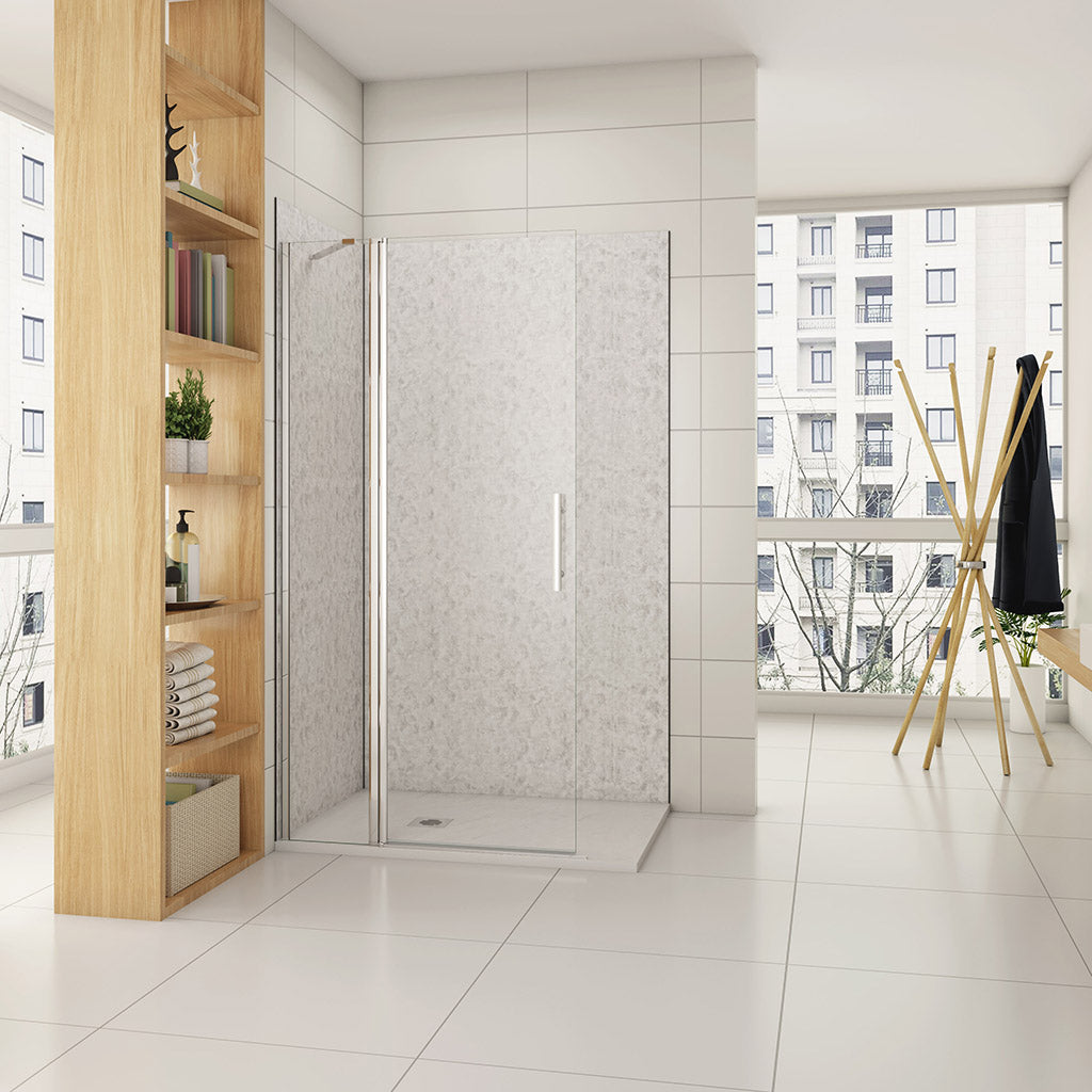 Drehtür Walk in 116 H195 cm für badezimmer