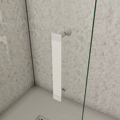 Drehtür Walk in dusche 720 H1850 mm für badezimmer
