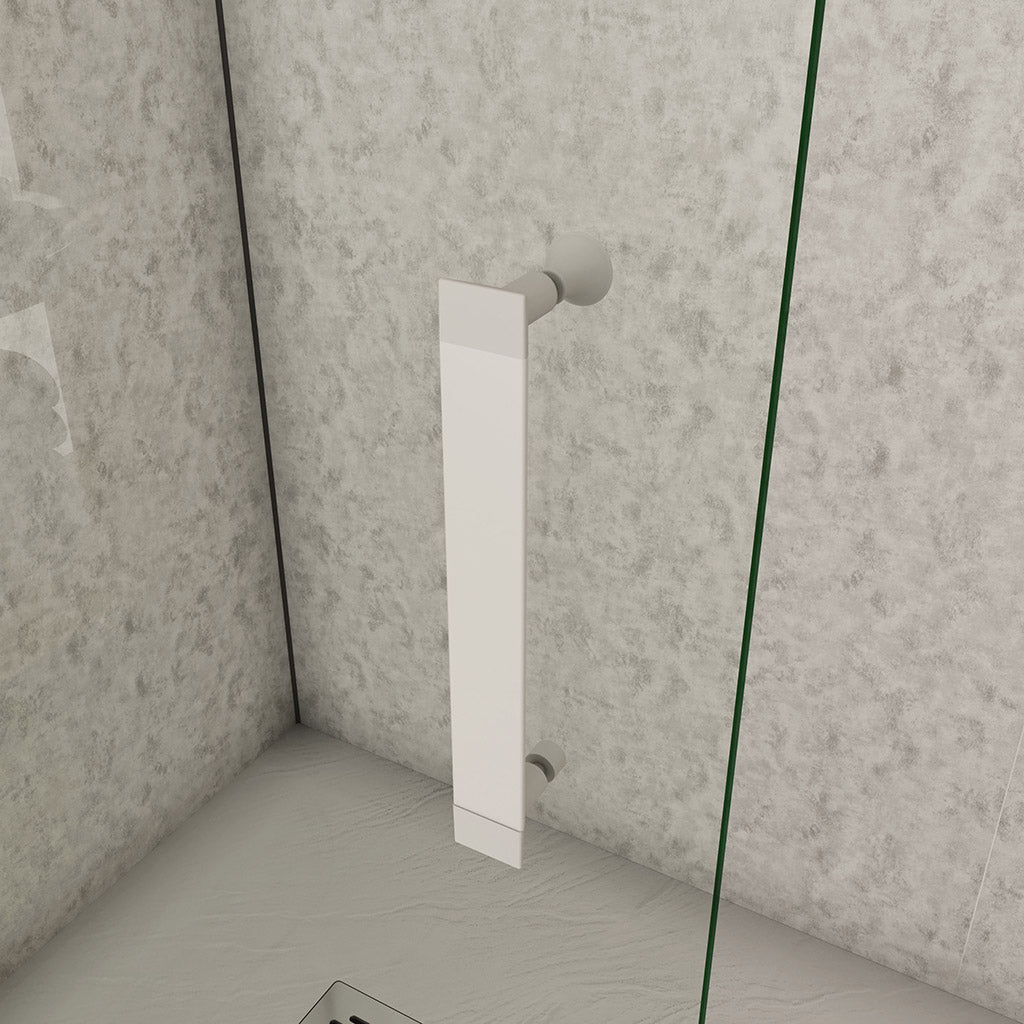 Drehtür Walk in dusche 760 H1850 mm für badezimmer