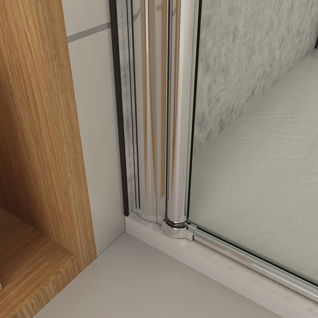 Drehtür begehbare dusche 76 H197 cm für badezimmer