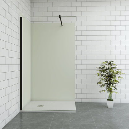 Duschabtrennung 300 H.2000 mm 10mm Walk in Duschwänd mit Stabilisationsstange 900mm Wandverkleidung badezimmer ideen