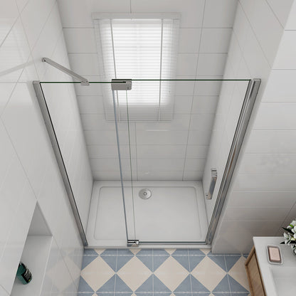 Duschabtrennung 80 H.195 cm Drehtür Nischentür Duschtasse 80x70cm Ablaufgarnitur badezimmer ideen