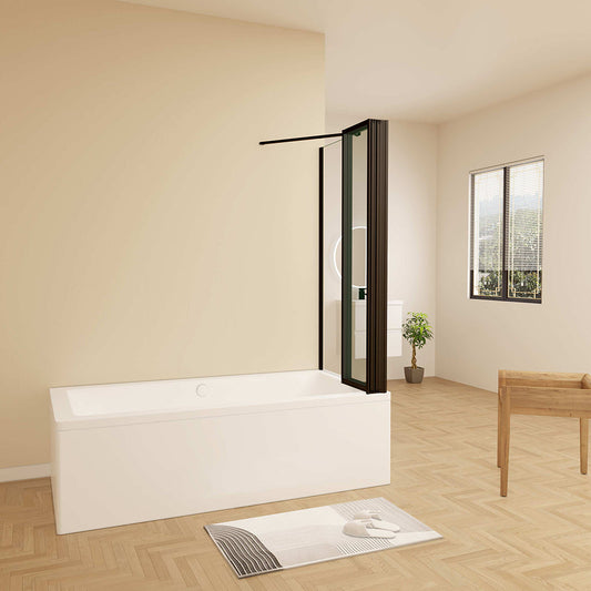 Duschkabine 1000x800 H 1400 mm Badewannenseitenwand mit Seitenwand badezimmer ideen