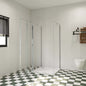 Duschkabine 1100x900 H.1950 mm U Form Dusche Falttür badezimmer ideen