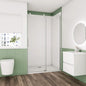 Duschkabine 1200 H.1950 mm Schiebetür Duschtasse 1200x760mm Ablaufgarnitur badezimmer ideen