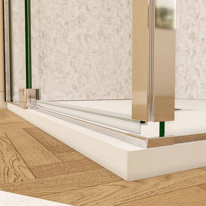 Duschkabine 195 Höhe Drehtür 100 mit Seitenwand 90 cm duschrückwände badezimmer ideen