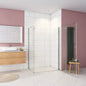 Duschkabine 700x700 H.1850 mm Falttür mit Seitenwand für badezimmer
