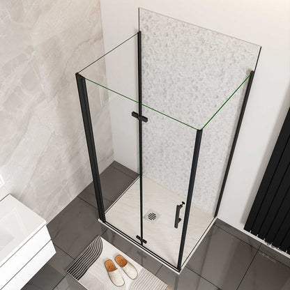Duschkabine 76x70 H.195 cm U Form Dusche Falttür für badezimmer