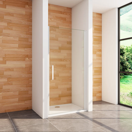 Duschkabine 800 H.1850 mm Drehtür grauweiss Nischentür Duschtasse 1500x800mm badezimmer ideen