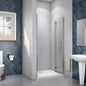 Duschkabine 800 H.1850 mm Falttür Nischentür Duschtasse 1000x800mm Ablaufgarnitur für badezimmer