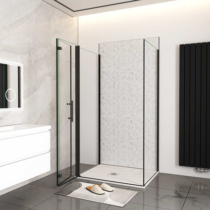 Duschkabine 80x70 H.195 cm U Form Dusche Falttür badezimmer ideen