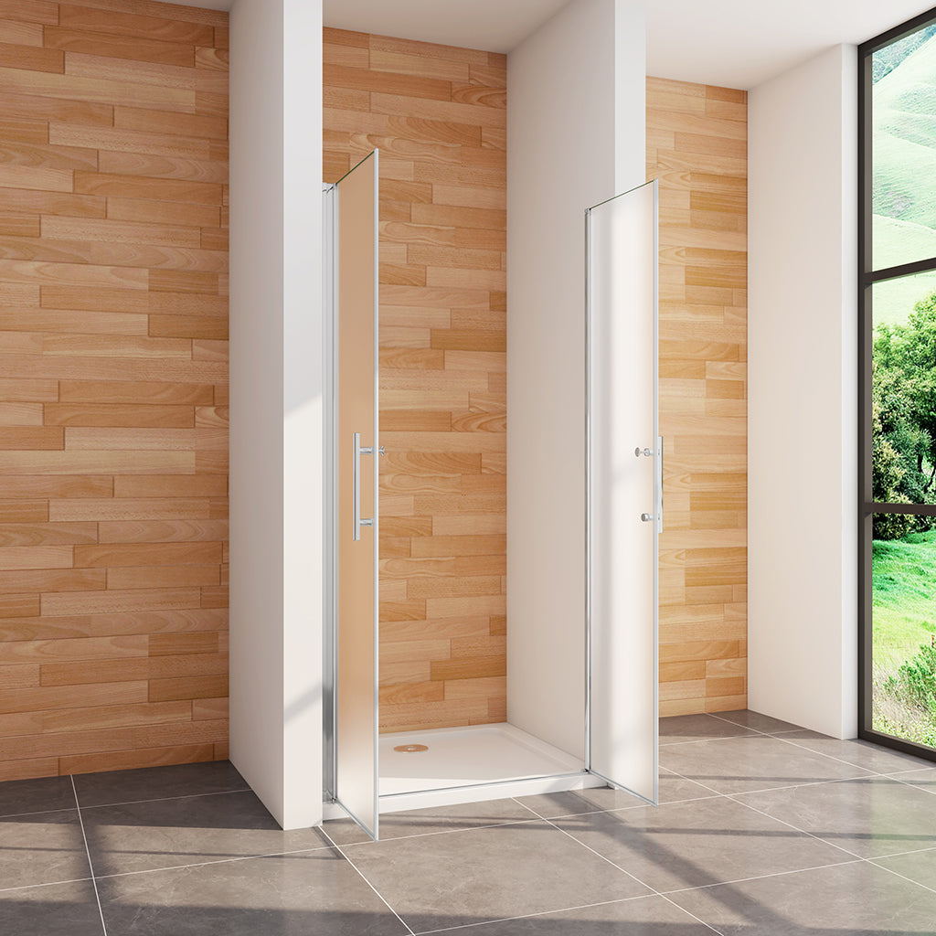 Duschkabine Doppelpendeltüren 1200xH1950 Duschtasse 1200x760 mm Ablaufgarnitur für badezimmer