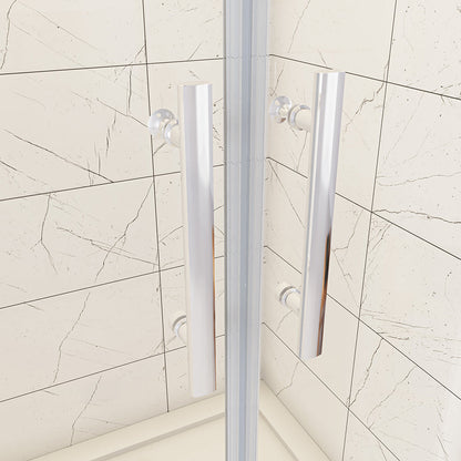 Duschkabine Doppelpendeltüren 800xH1950 Duschtasse 800x700 mm badezimmer ideen