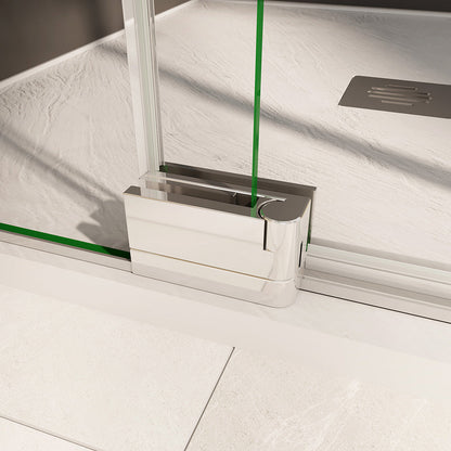 Duschkabine Drehtür Eckeinstieg 1000x900xH1950mm Wandverkleidung für badezimmer