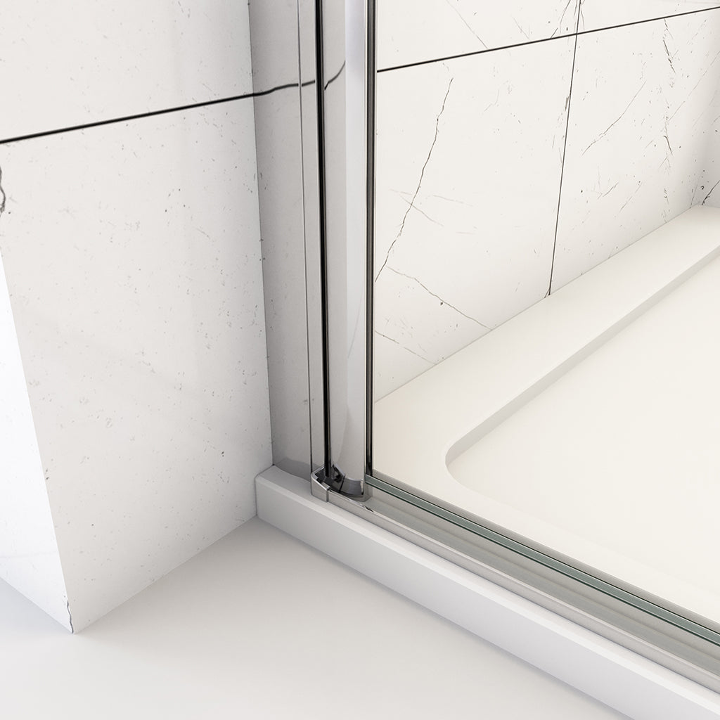 Duschkabine Drehtür Nischentür 700xH1850 Duschtasse 1200x700 mm Ablaufgarnitur für badezimmer