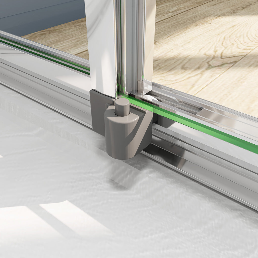 Duschkabine Schiebetür 1200 H1950 mm für badezimmer