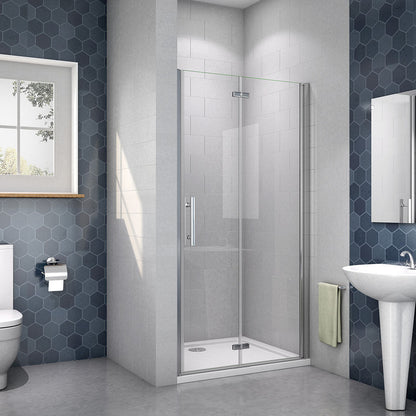 Duschkabine dusche drehfalttür Nischentür 76 H195 cm für badezimmer