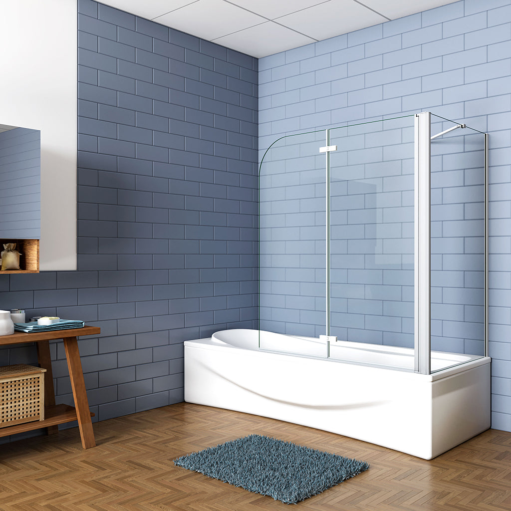 Duschkabinen 140 Höhe Duschabtrennung Badewannenaufsatz 90 Seitenwand 80 cm badezimmer ideen