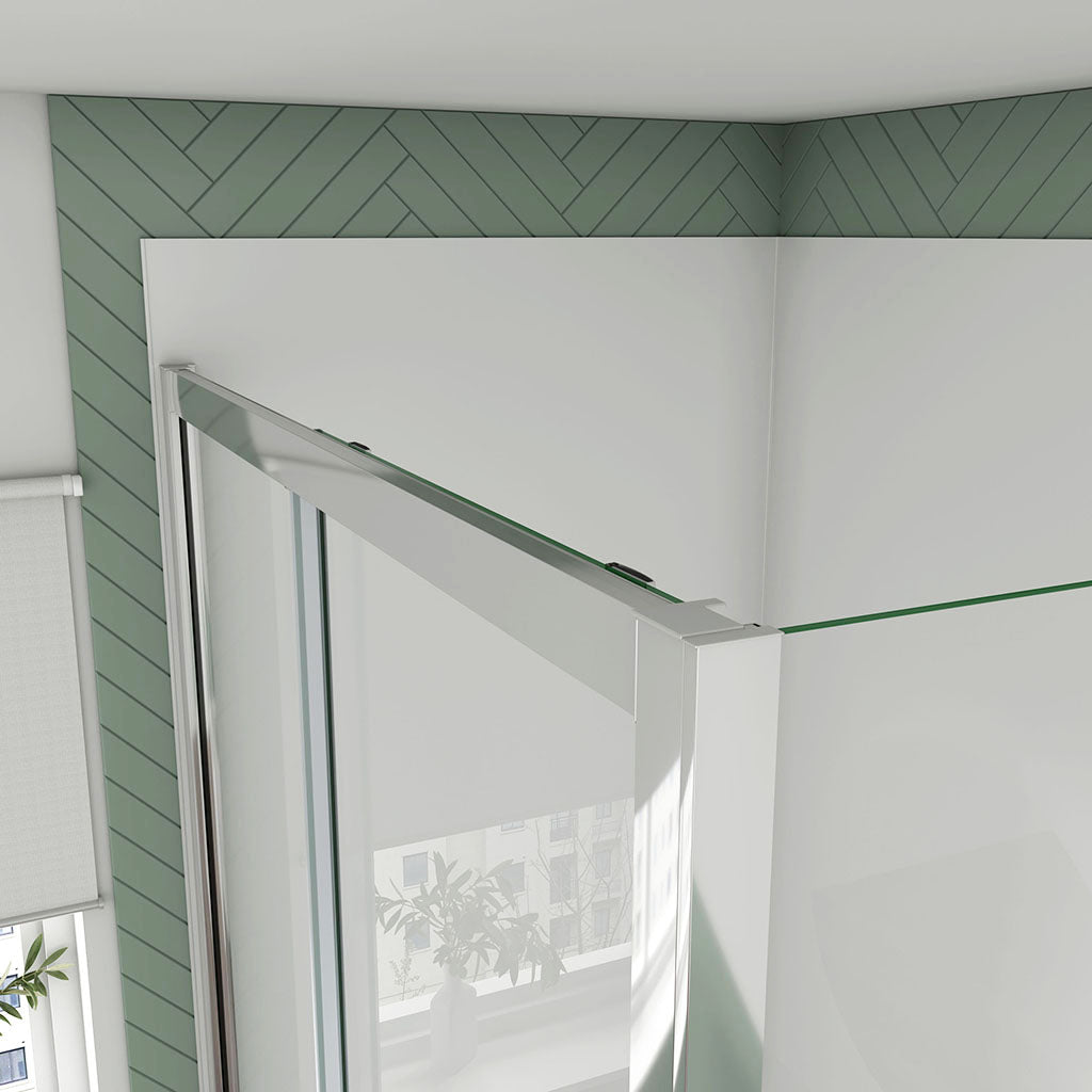 Duschkabinen 190 Höhe duschschiebetür glas 120 mit Seitenwand 90 cm duschrückwände badezimmer ideen