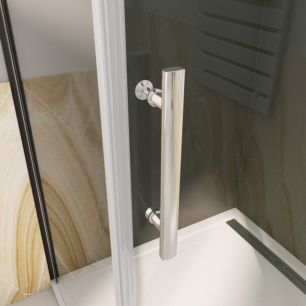 Duschkabinen 1950 Höhe Drehtür 800 mit Seitenwand 700 mm für badezimmer