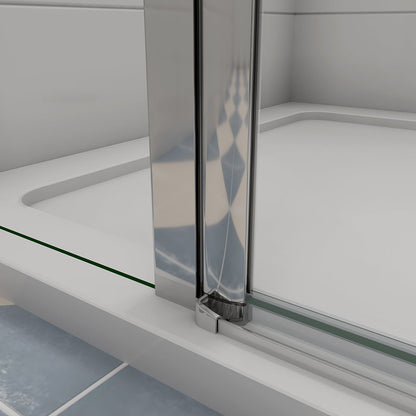 Duschkabinen Drehtür Nische 80 H195 Duschwanne 80x70 cm badezimmer ideen