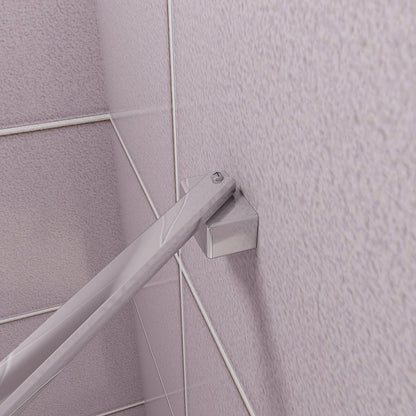 Duschkabinen Walk in Duschwänd 70 mit Stabilisationsstange 45 cm für badezimmer
