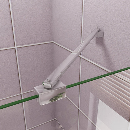 Duschkabinen Walk in Duschwänd 900 mit Stabilisationsstange 450 mm für badezimmer