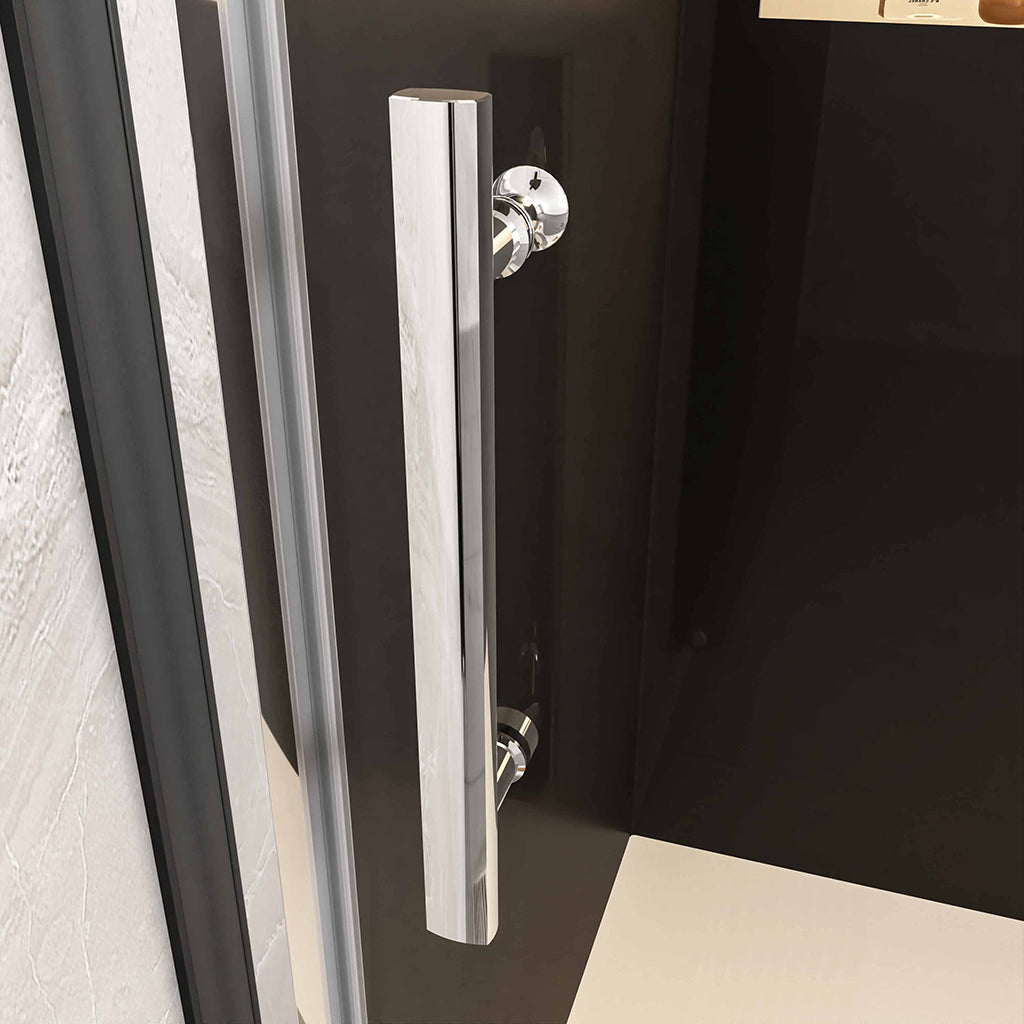 Duschkabinen duschschiebetür glas 140 H190 cm badezimmer ideen